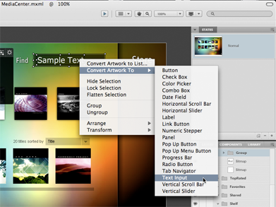 Converting Artwork to Functional Components