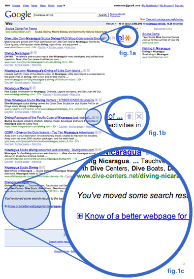 Google Experimental Search