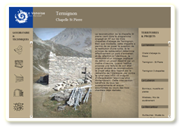 Metah, exemple de site: Les Ecrins